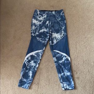 Tie dye leggings from Pink